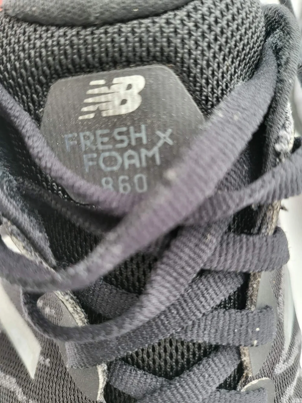 New Balance Womens Black & Gray Running Shoes